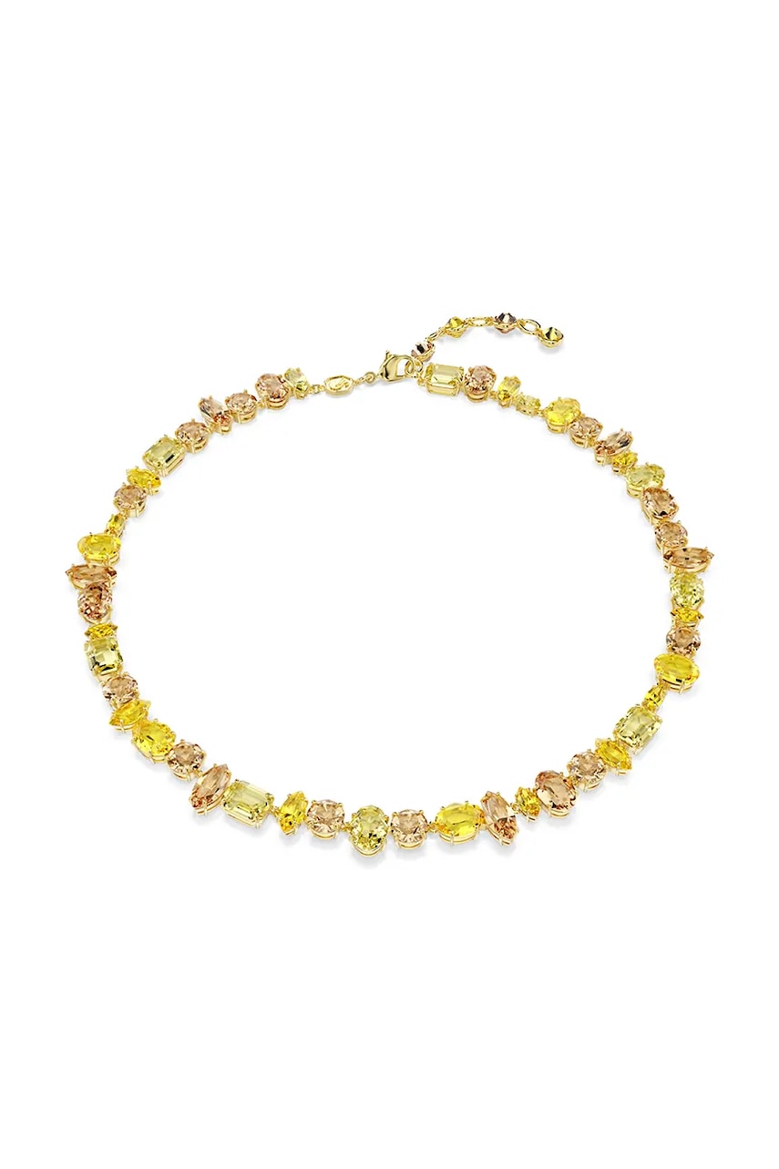 Swarovski κολιέ γυναικείο επιχρυσωμένο με κρύσταλλο Swarovski GEMA