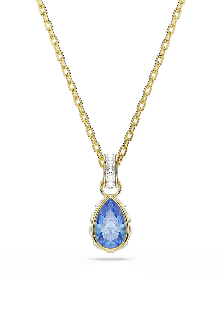 Swarovski κολιέ γυναικείο επιχρυσωμένο ζιργκόν CHROMA