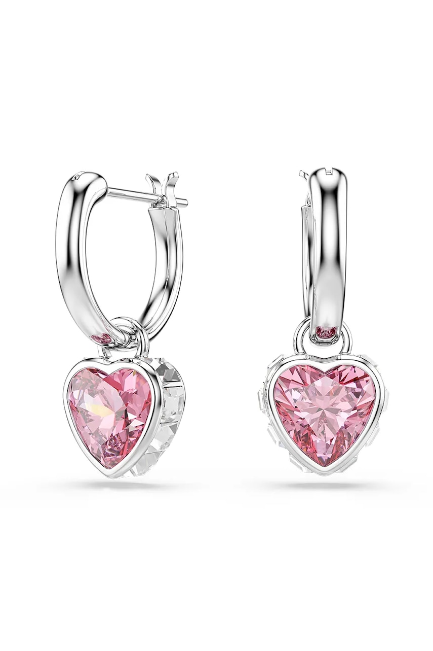 Swarovski σκουλαρίκια γυναικεία μεταλλικά ζιργκόν CHROMA