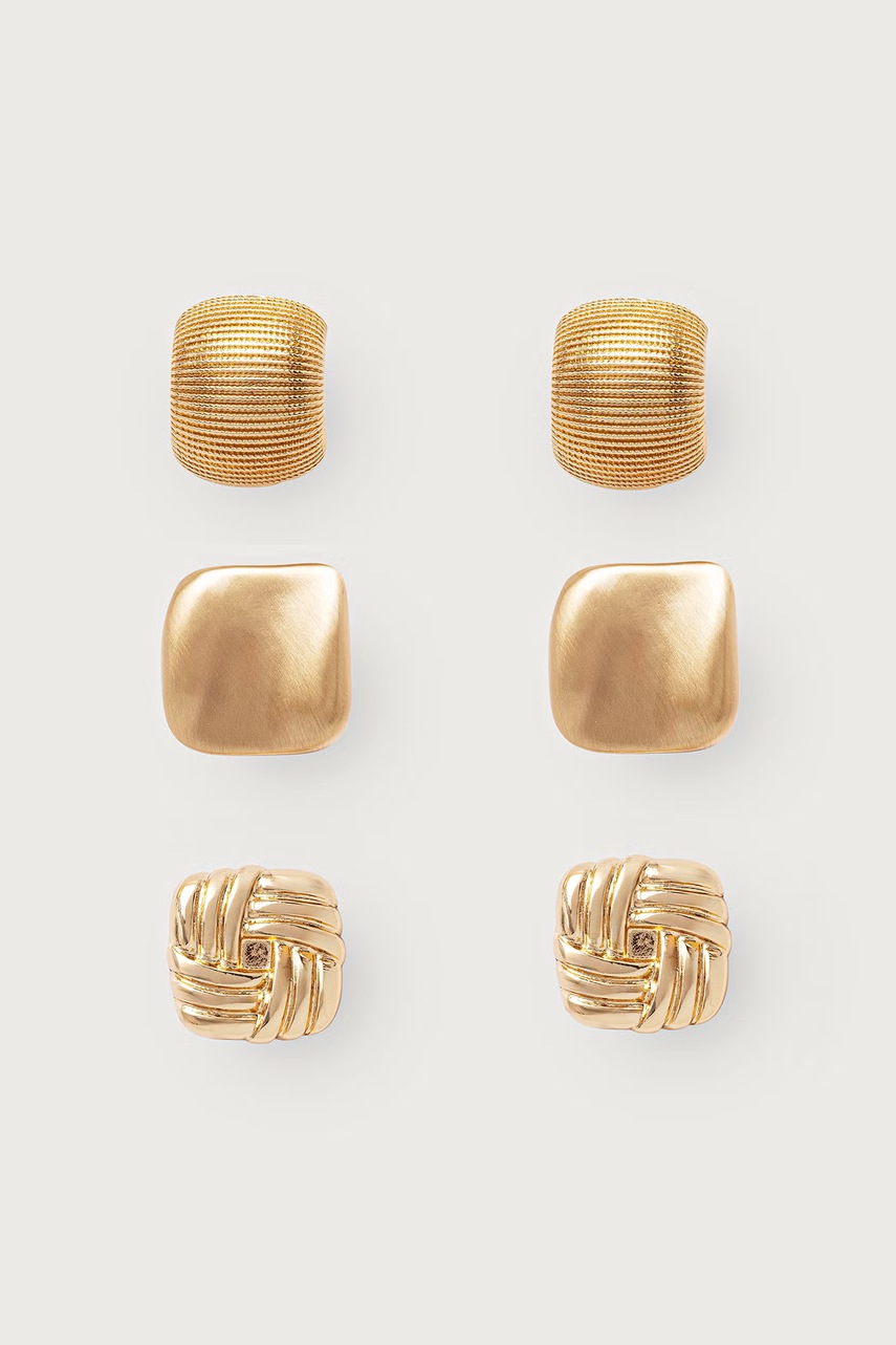 Aldo  náušnice dámské ITBUTTONS 3-pack