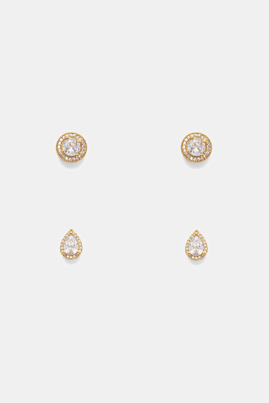 Aldo σκουλαρίκια Γυναικεία ζιργκόν SOLYN 2-pack