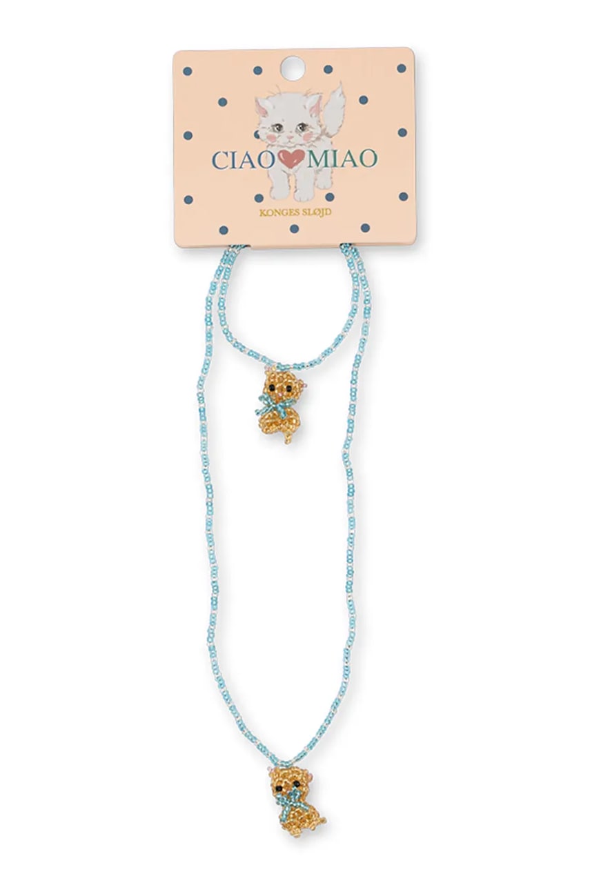 Konges Sløjd  sada šperkov detská KITTY NECKLACE AND BRACELET SET