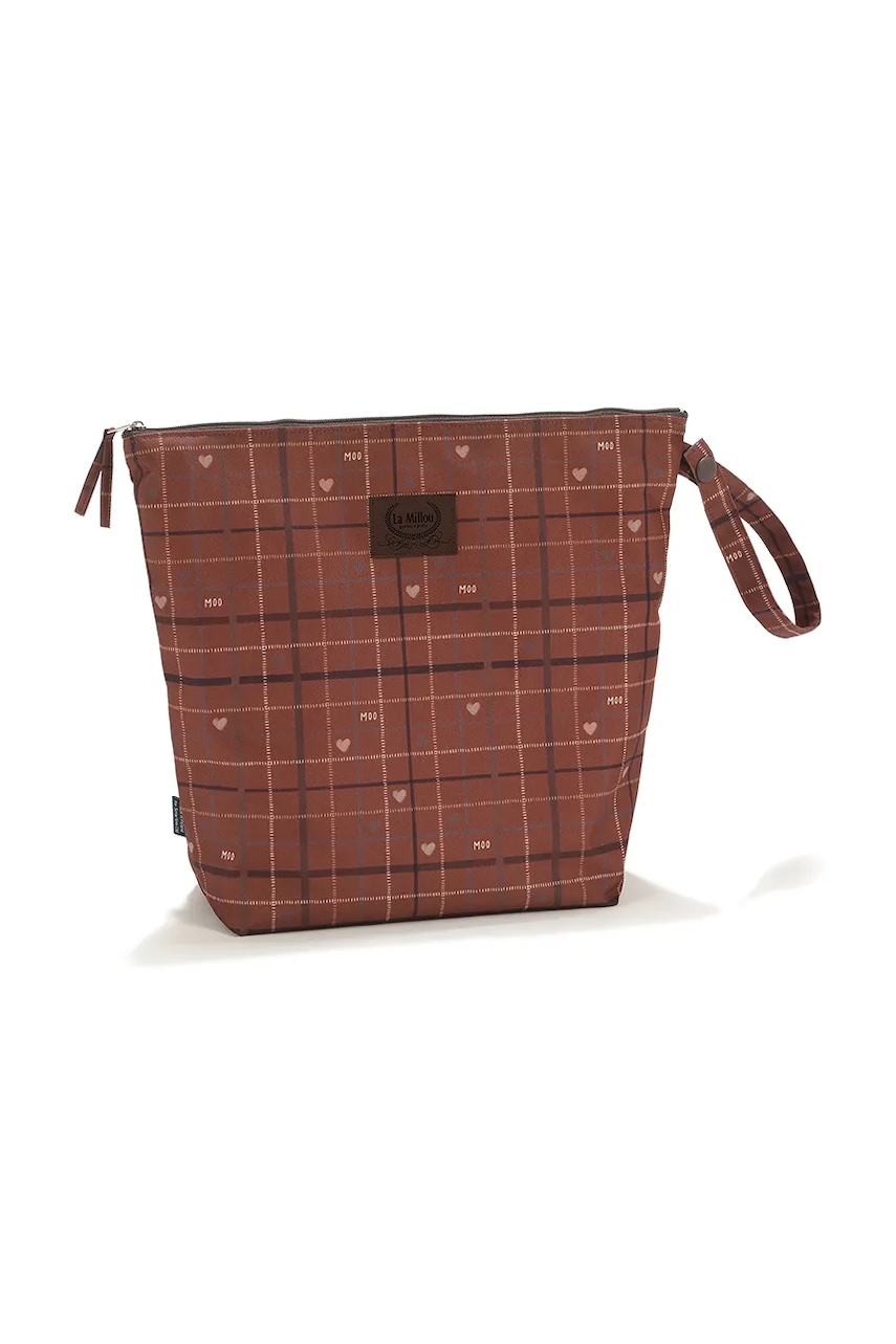 La Millou kozmetička torbica za bebe MOO MEADOW PLAID