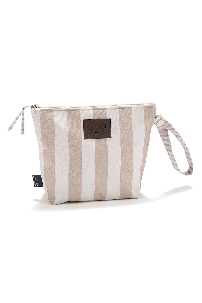 La Millou kozmetička torbica za djecu STRIPES BEIGE