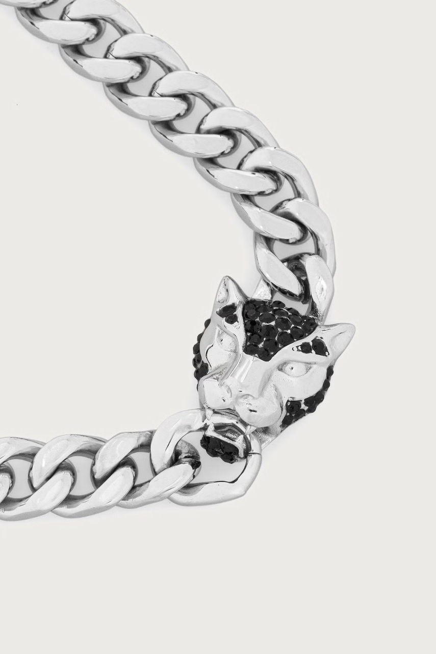 Guess  колие мъжко от неръждаема стомана  PANTHER