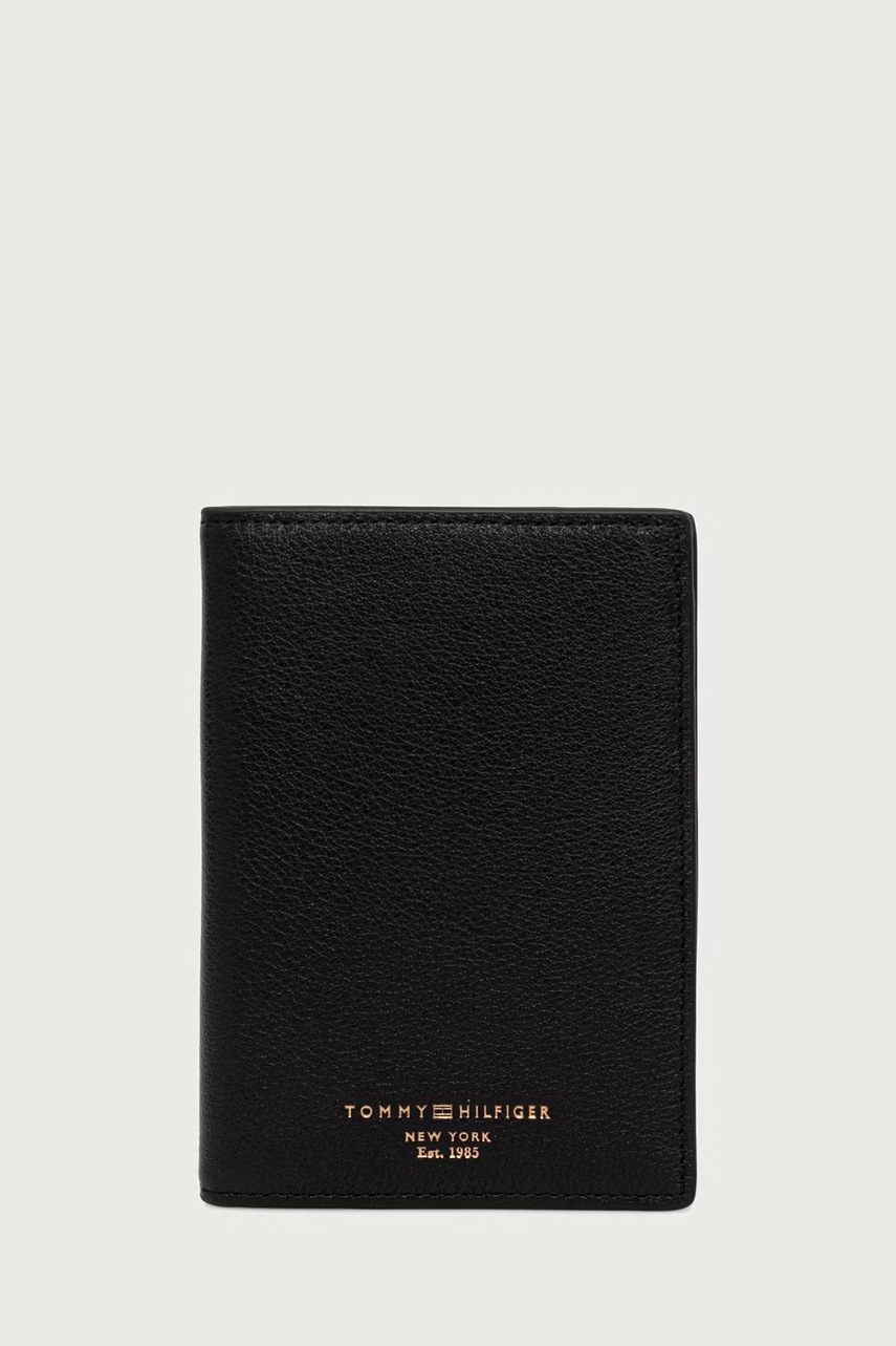 Tommy Hilfiger  комплект с калъф мъжки от кожа