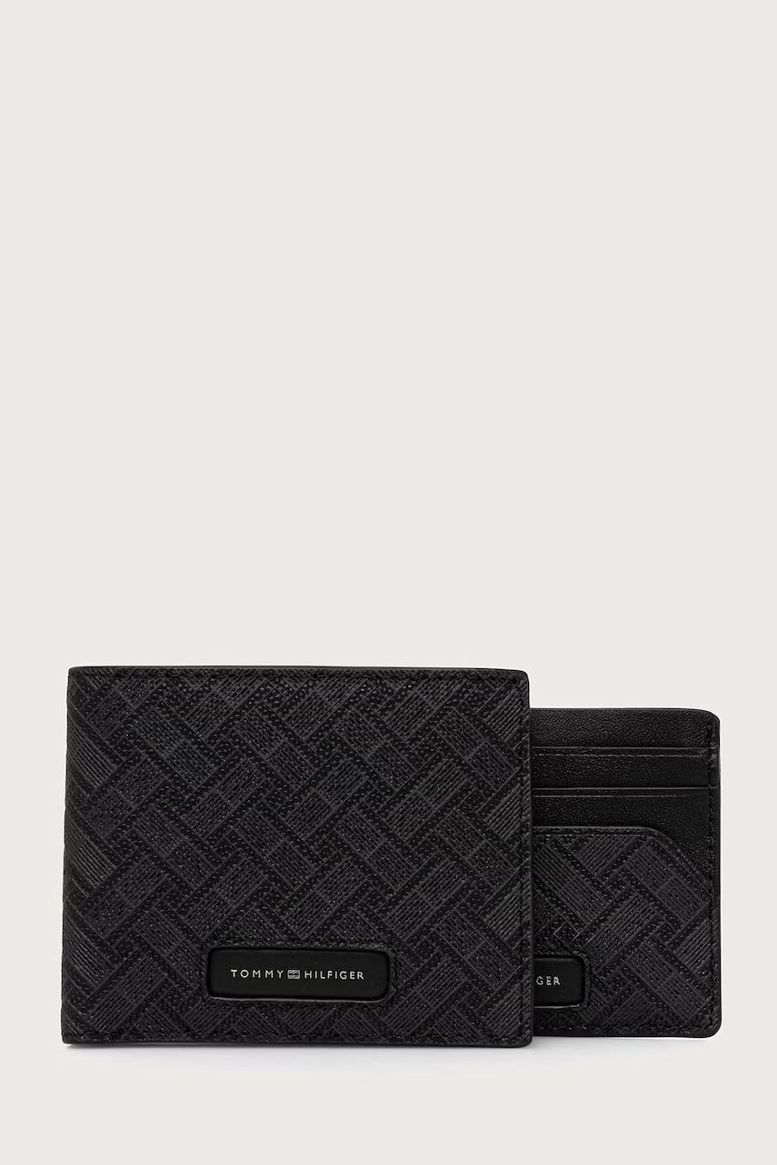 Tommy Hilfiger  sada peňaženky a puzdra na karty pánska kožená