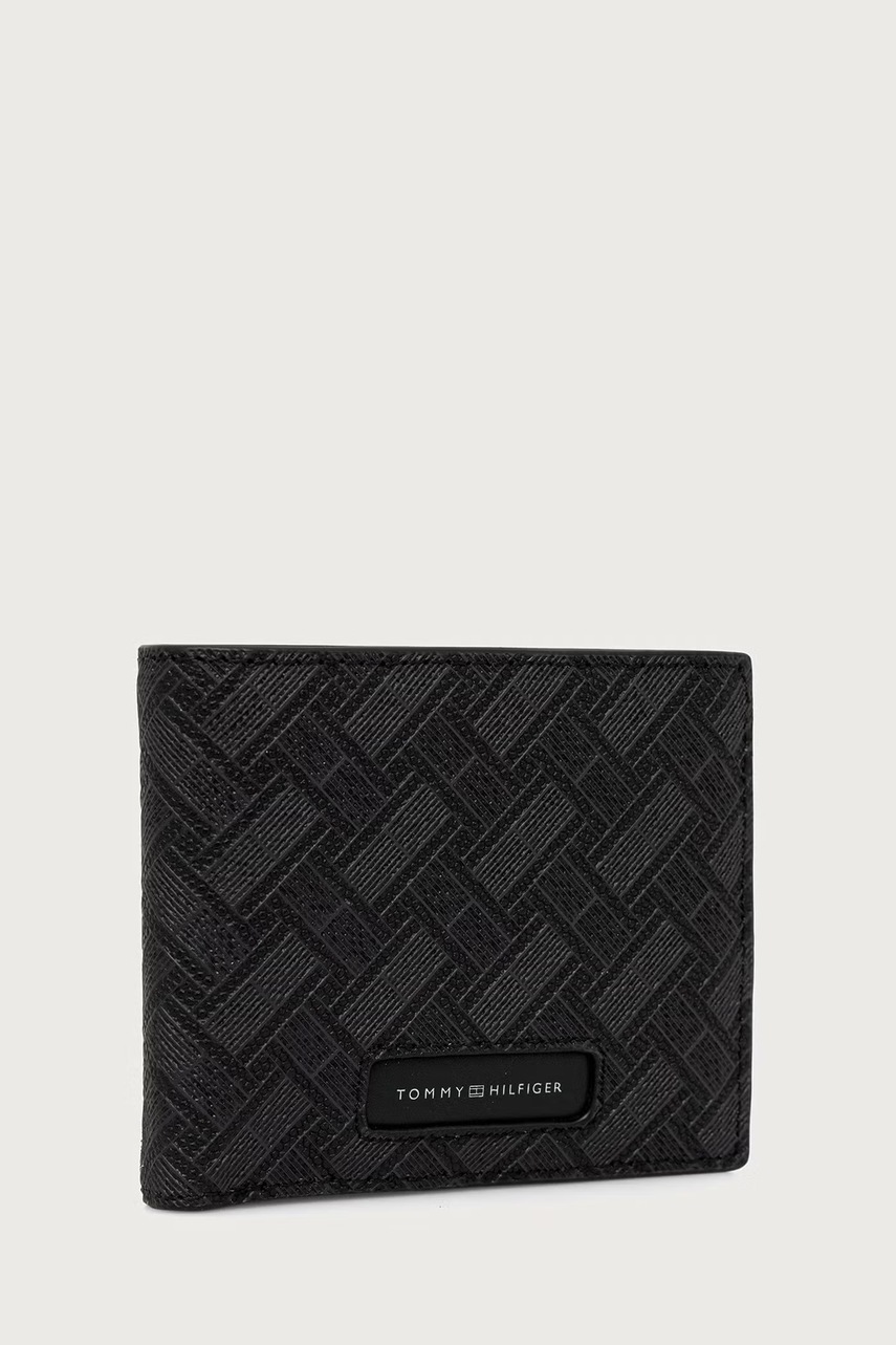 Tommy Hilfiger  комплект портфейл и калъф за карти мъжки от кожа