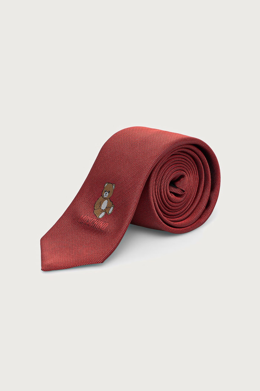 Moschino  cravată pentru bărbați de mătase
