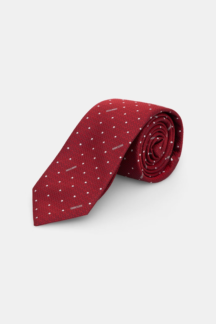 Moschino cravata pentru barbati de matase