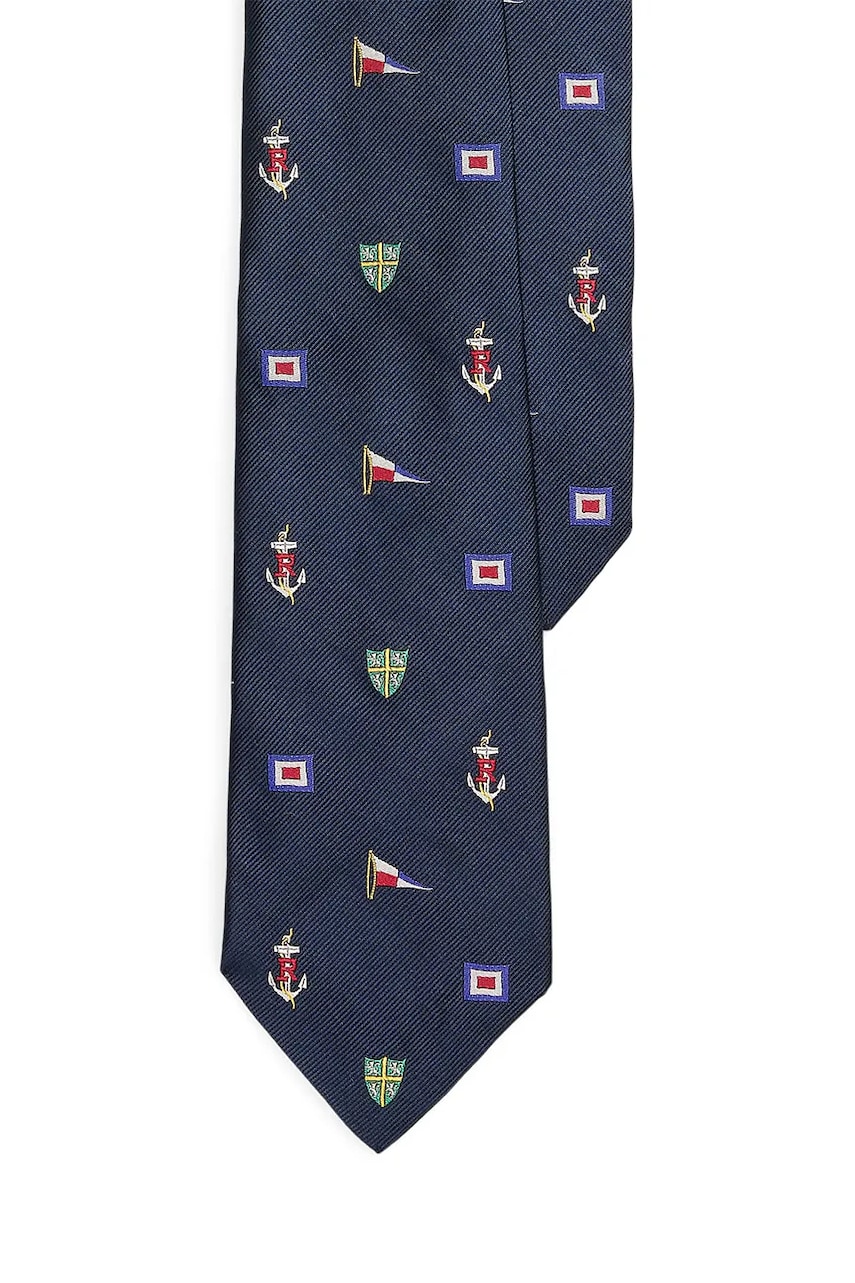 Polo Ralph Lauren krawat męski jedwabny