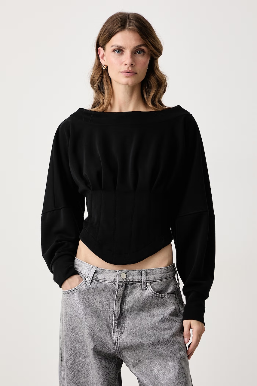 Haveone  bluză cu corset pentru femei
