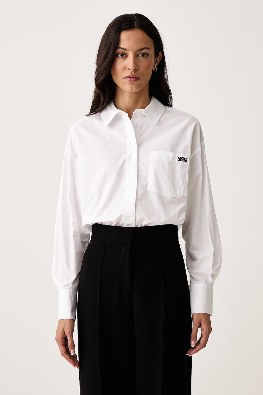 DKNY  košeľa dámska bavlnená