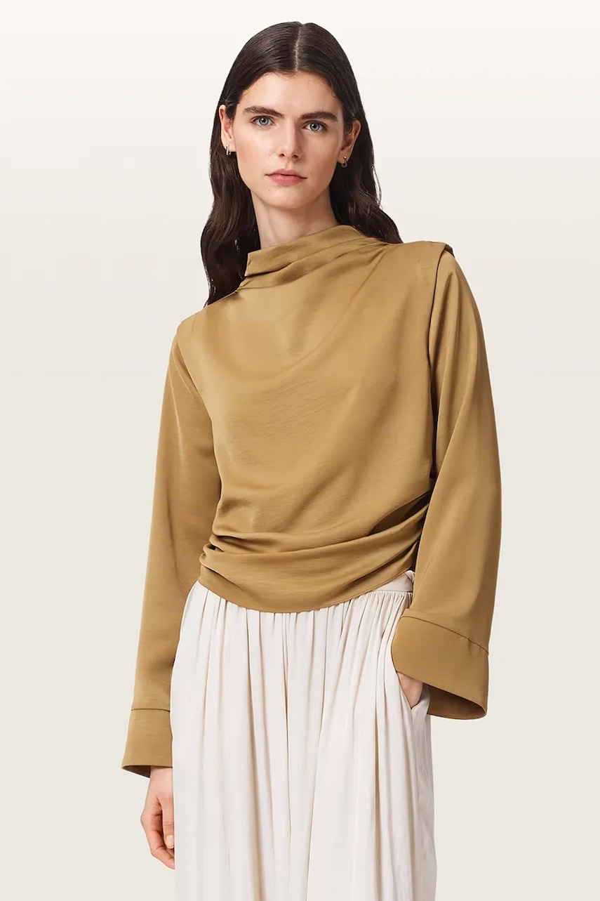 AllSaints  bluză pentru femei LESLIE