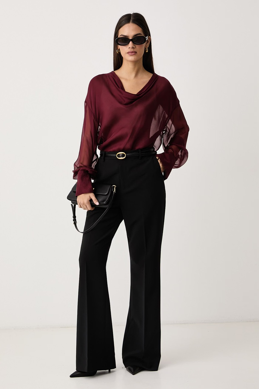 Guess  боди дамско от коприна x LEONIE HANNE