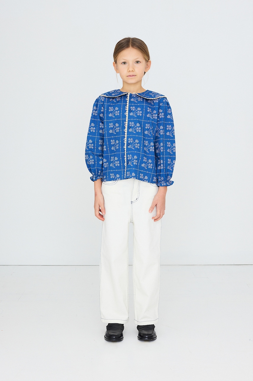 Tinycottons bluza za djecu od pamuka DOTS FLOWERS BLOUSE