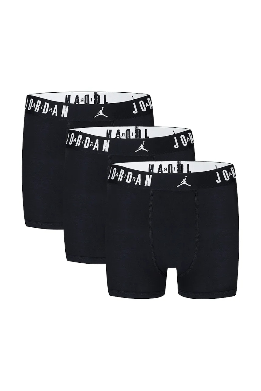 Jordan  boxerky detské bavlnené s elastanom 3-pak