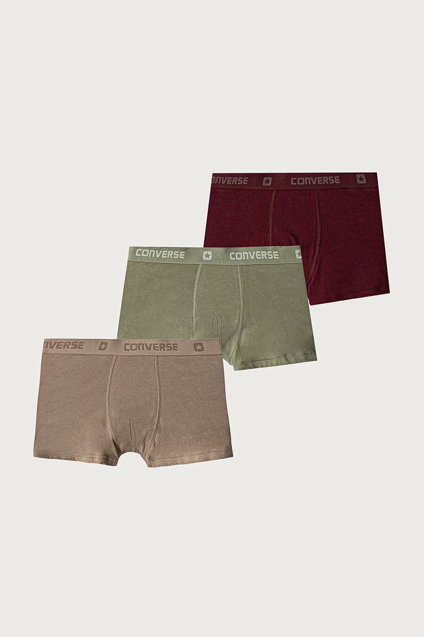 Converse  boxerky detské s bavlnou 3-pak