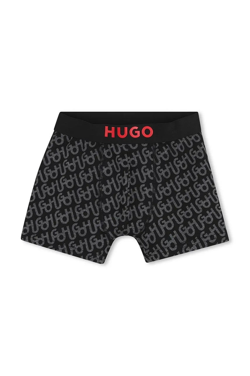 HUGO boxerky dětské bavlněné s elastanem 2-pack (obrázek 3)