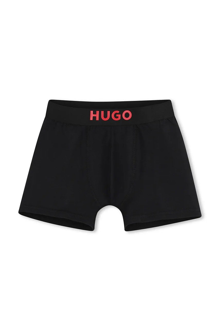 HUGO boxerky dětské bavlněné s elastanem 2-pack (obrázek 4)