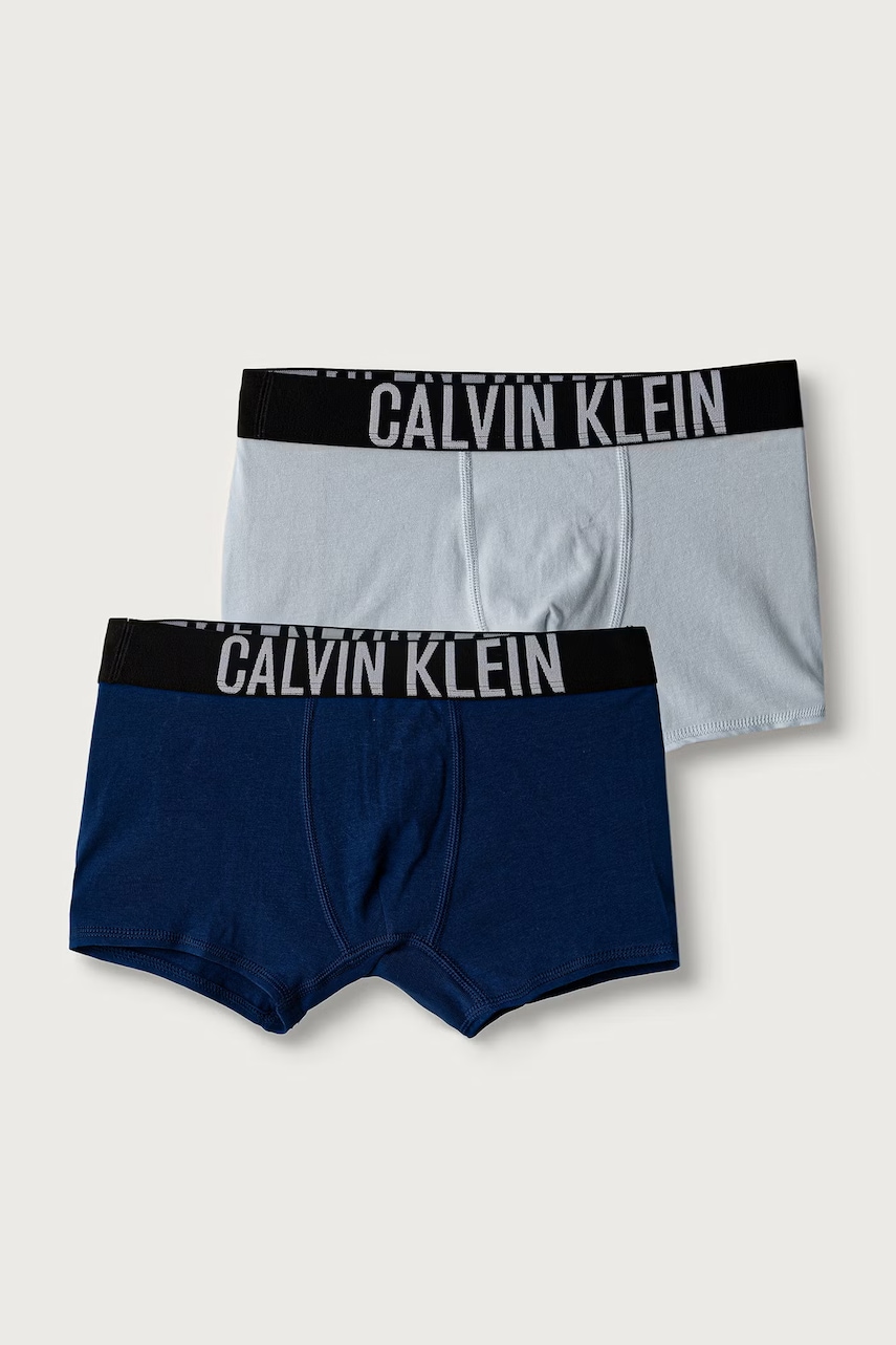Calvin Klein Underwear priliehavé boxerky detské bavlnené s elastanom 2-pak