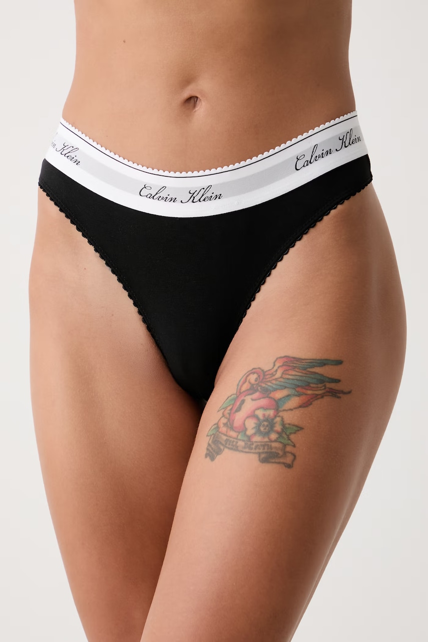 Calvin Klein Underwear tangá dámske s bavlnou