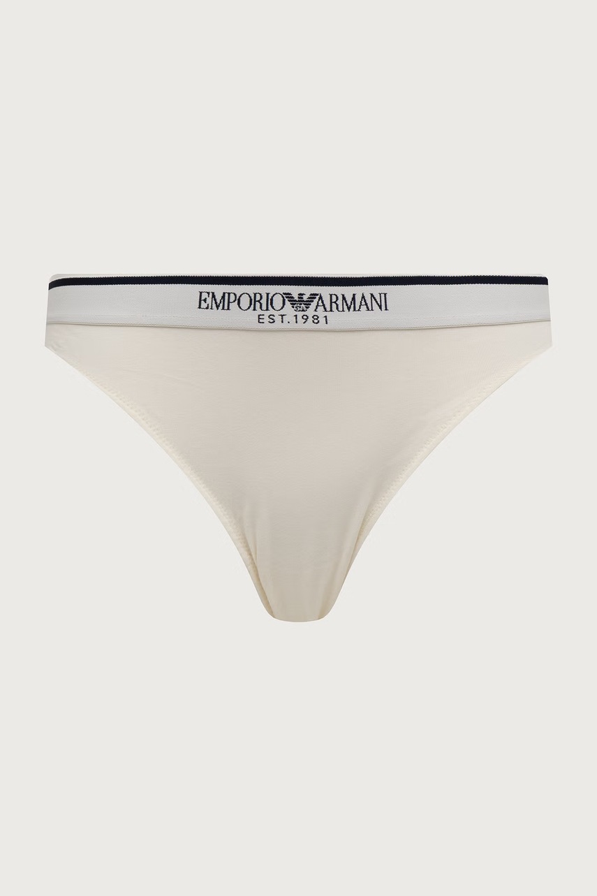 Emporio Armani Underwear  бикини дамски от памук с еластан 2 броя