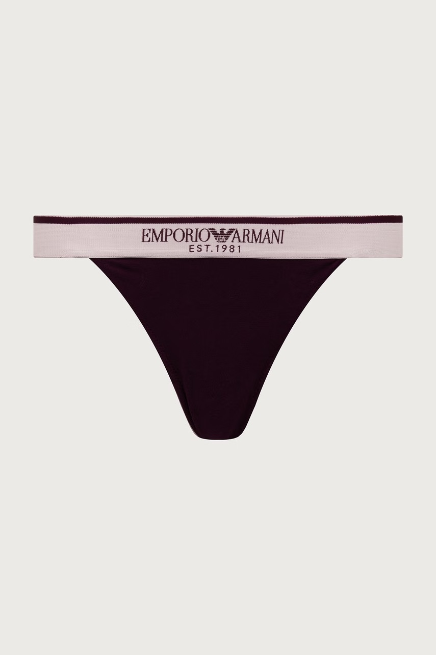 Emporio Armani Underwear  прашки дамски от памук с еластан 2 броя