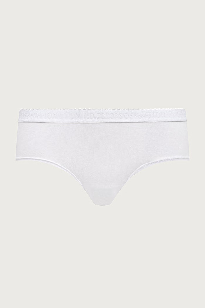 United Colors of Benetton  класически бикини дамски от памук с еластан 3-pack
