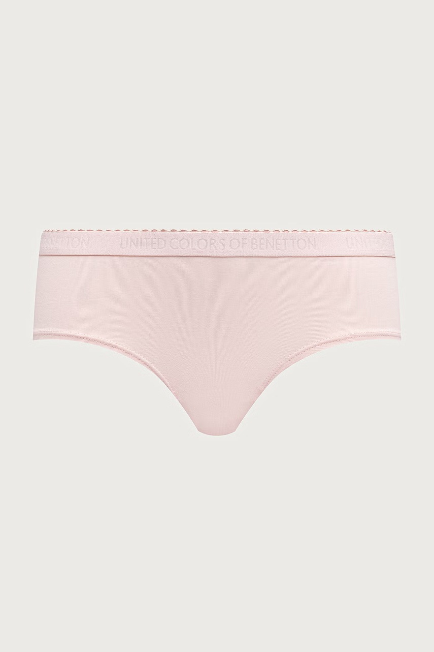 United Colors of Benetton  класически бикини дамски от памук с еластан 3-pack