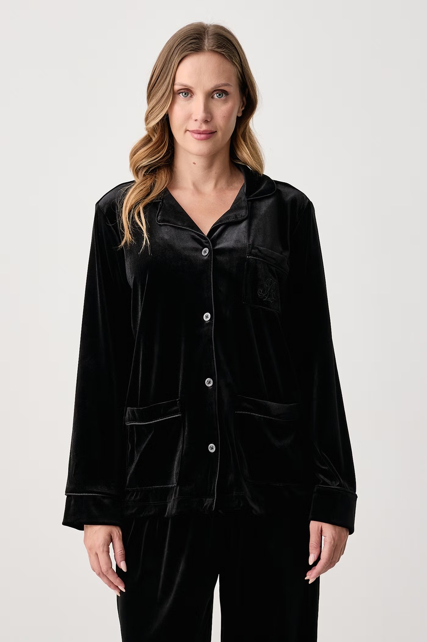 Lauren Ralph Lauren  пижама от две части дамска от кадифе