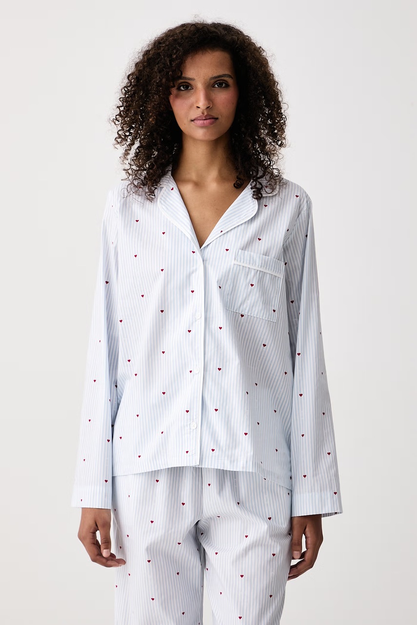 DKNY  пижама от две части дамска от памук