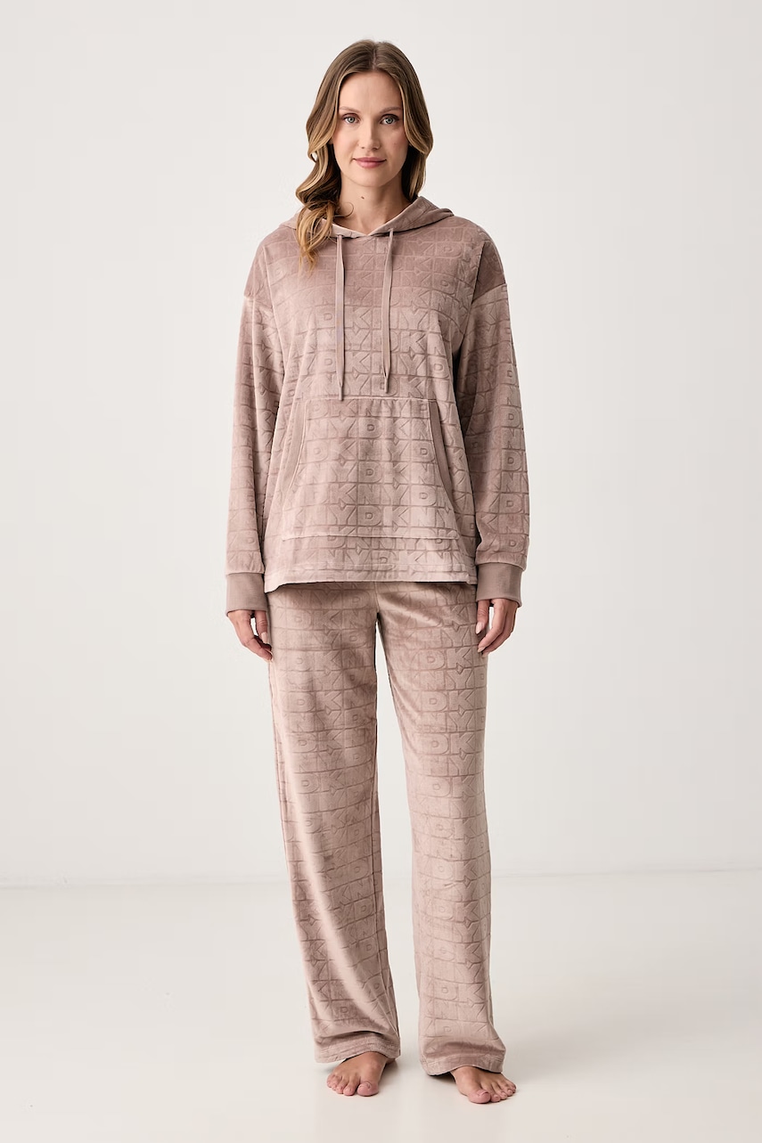DKNY homewear komplet za žene od velura