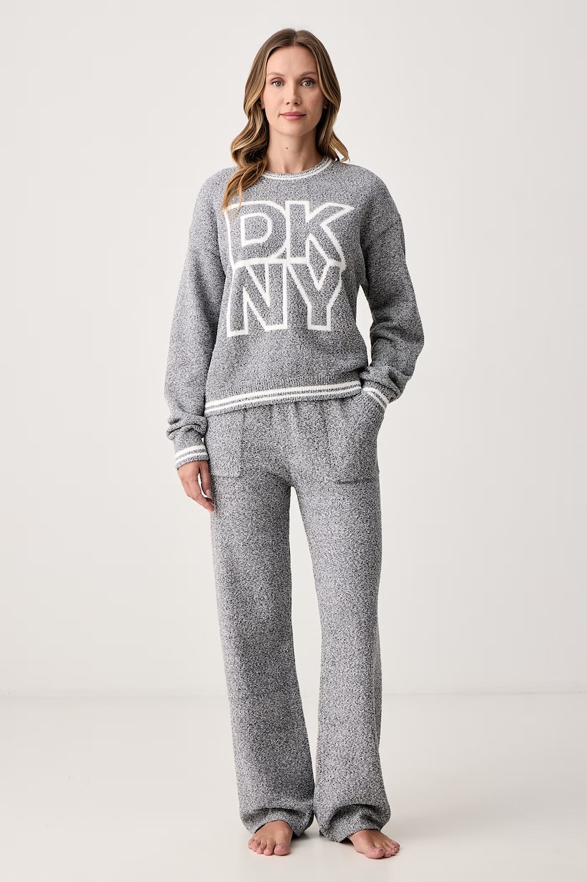 DKNY  dvojdielne pyžamo dámske flísové