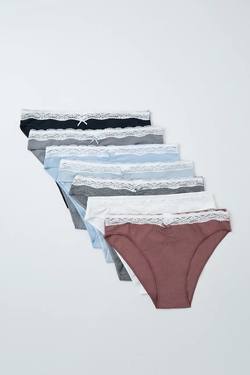 women'secret  kalhotky dámské s bavlnou 7-pack