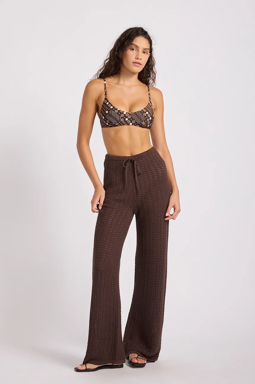 Seafolly pantaloni de plajă pentru femei Crochet