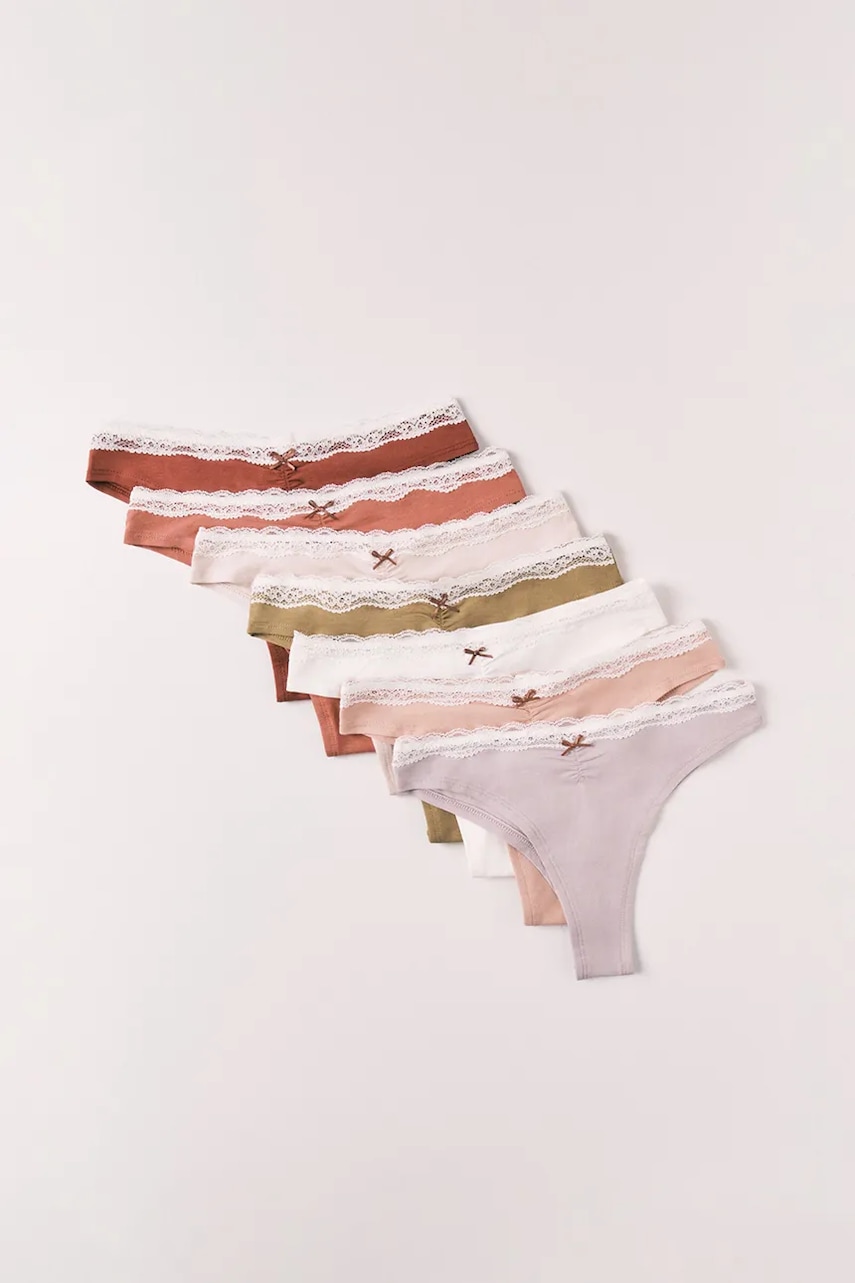 women'secret brazilky dámské s bavlnou 7-pack