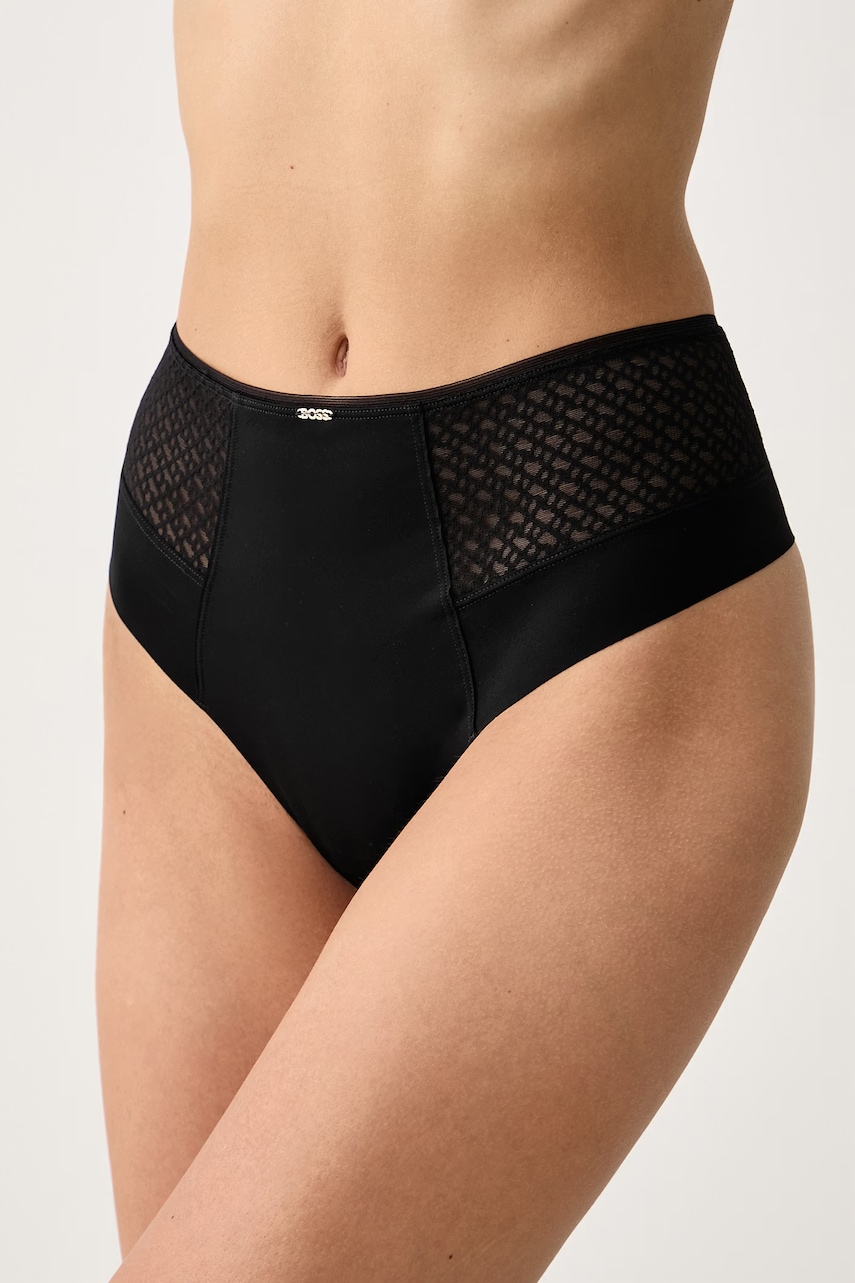 BOSS  tangá dámske HW THONG_B LACE