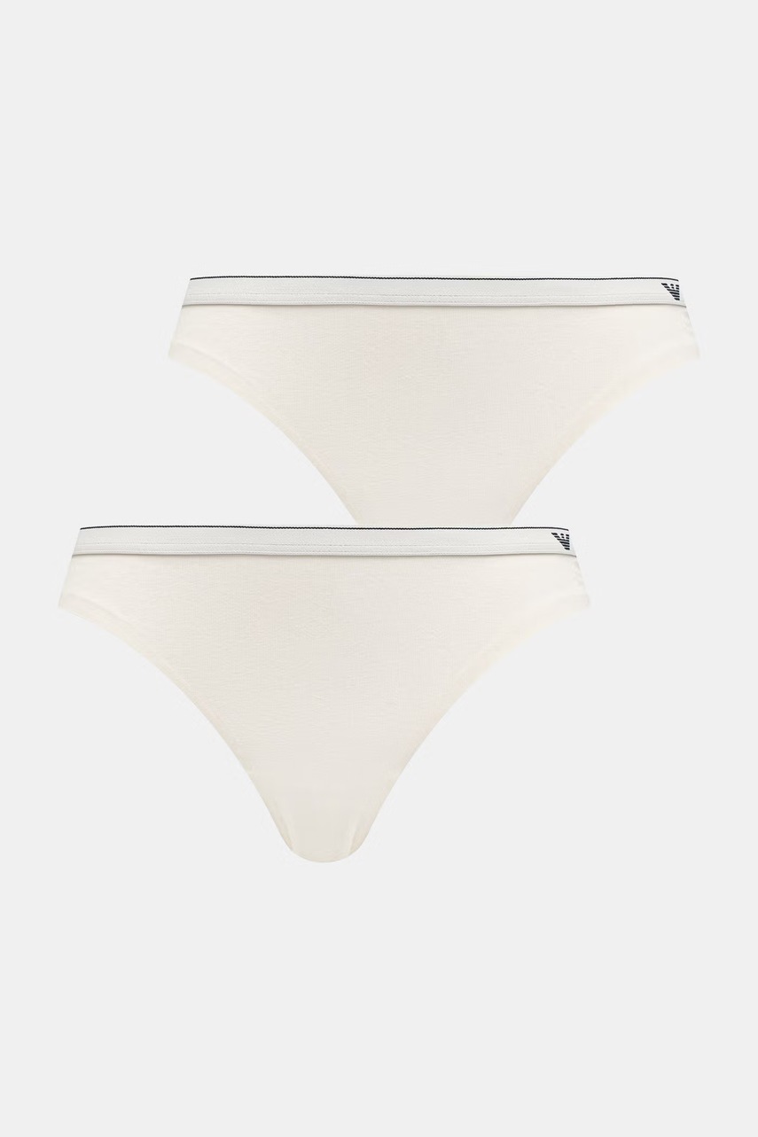 Emporio Armani Underwear kalhotky dámské s bavlnou 2-pack