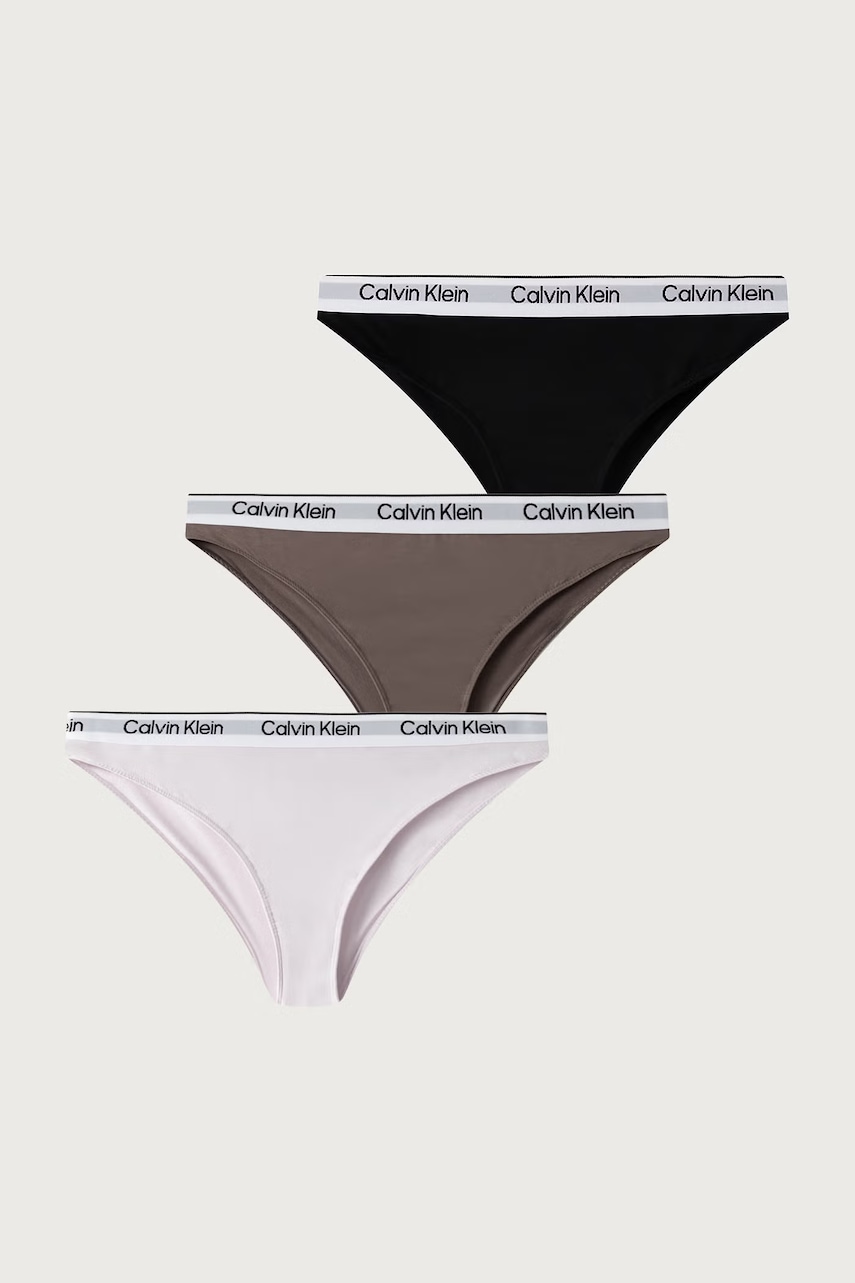 Calvin Klein Underwear  nohavičky detské bavlnené s elastanom 3-pak
