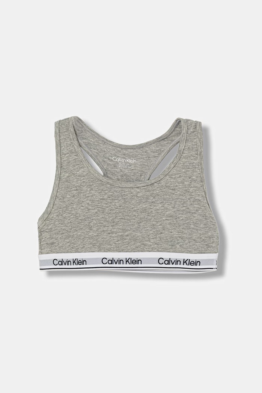 Calvin Klein Underwear podprsenka detská bavlnená s elastanom 2-pak