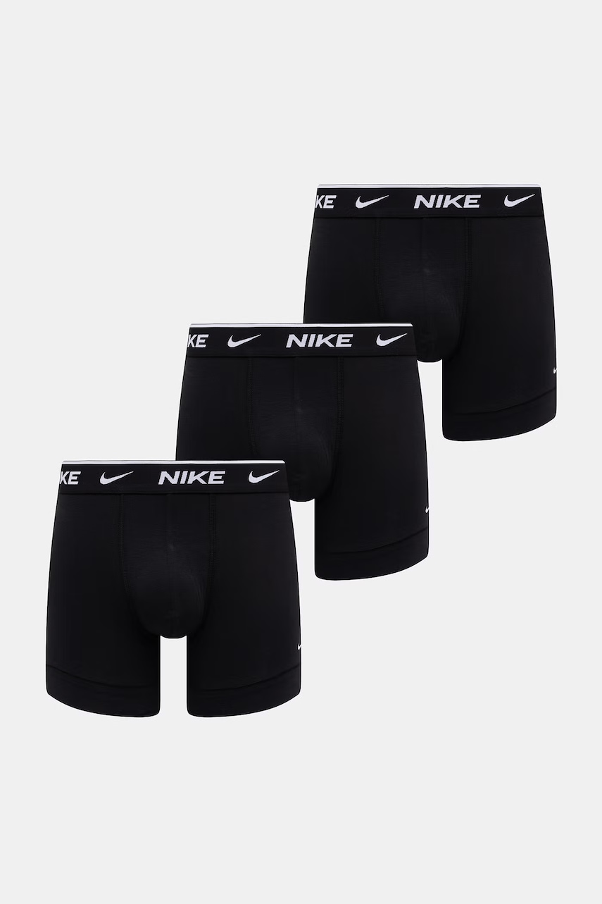 Nike bokserki dopasowane męskie bawełniane z elastanem 3-pack