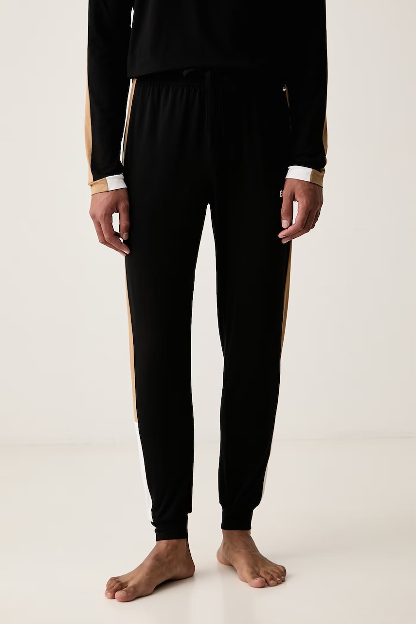 BOSS pyžamové nohavice pánske s bavlnou Balance Pants