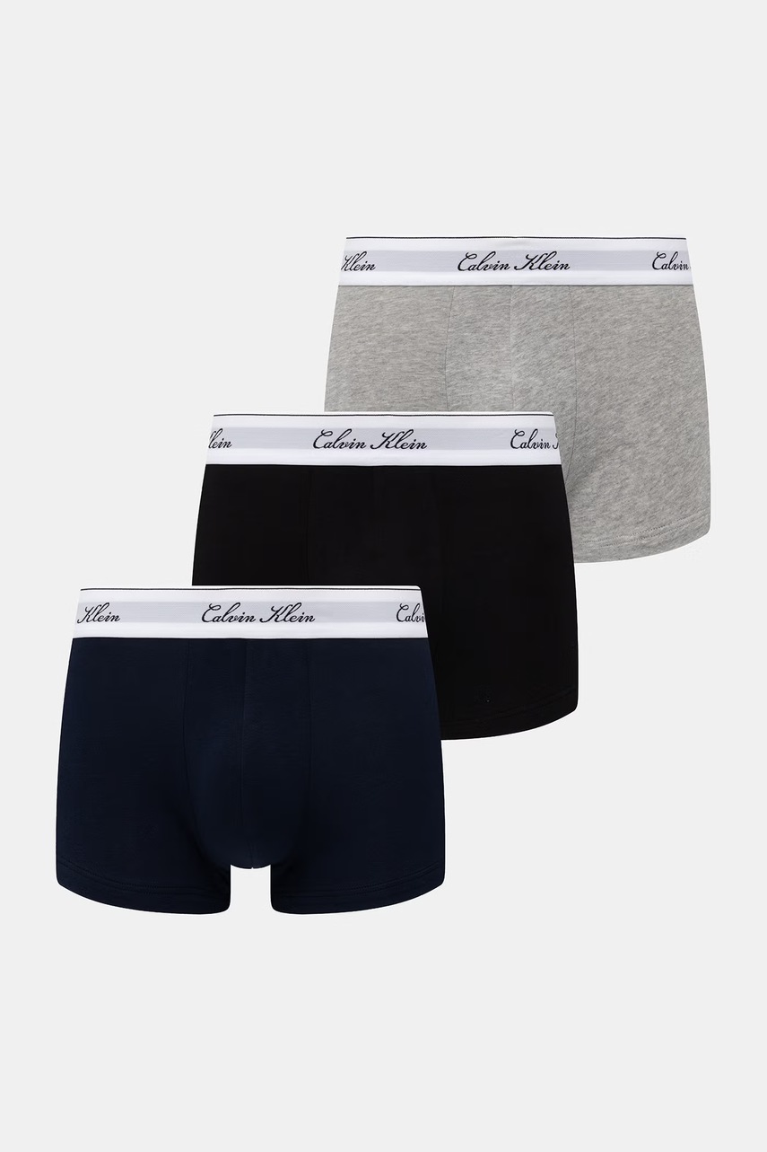 Calvin Klein Underwear přiléhavé boxerky pánské bavlněné s elastanem 3-pack