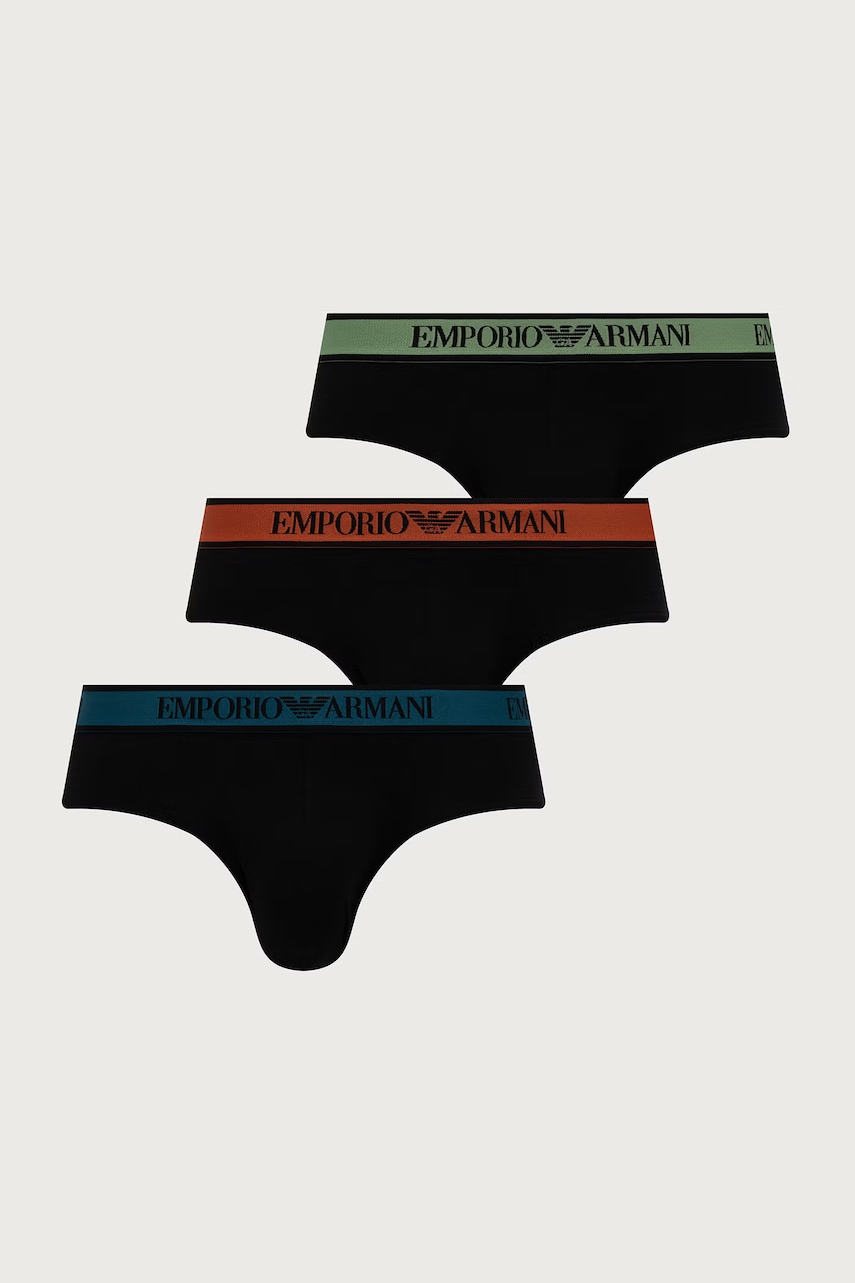 Emporio Armani Underwear slipy męskie 3-pack