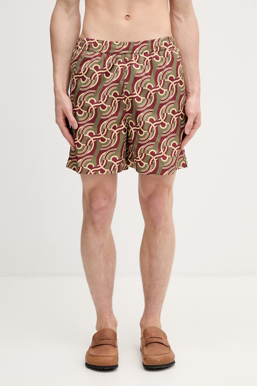Drôle de Monsieur Chain Link Monogram szorty kąpielowe męskie
