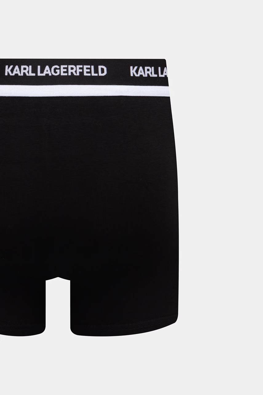 Karl Lagerfeld priliehavé boxerky pánske bavlnené s elastanom 3-pak