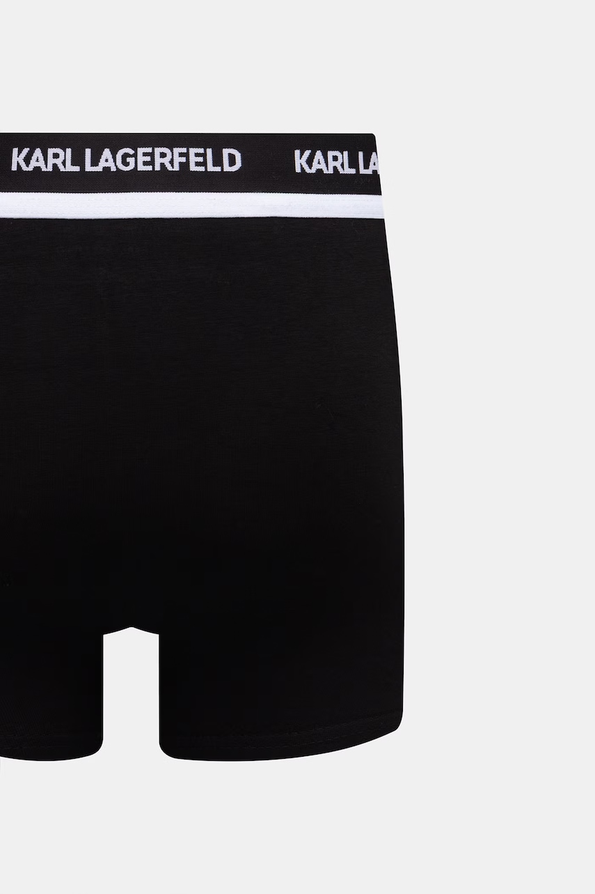 Karl Lagerfeld priliehavé boxerky pánske bavlnené s elastanom 3-pak