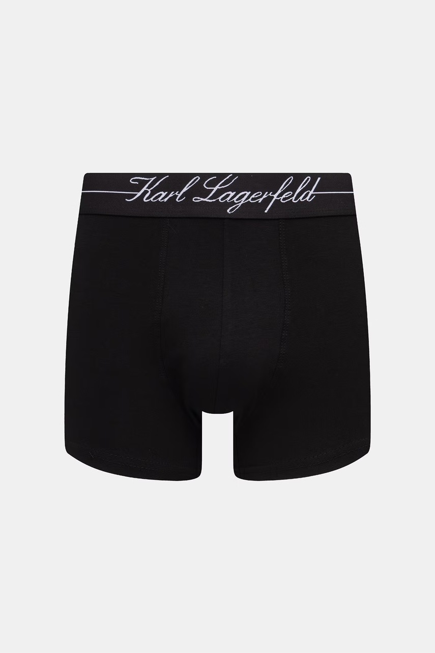 Karl Lagerfeld priliehavé boxerky pánske bavlnené s elastanom 3-pak