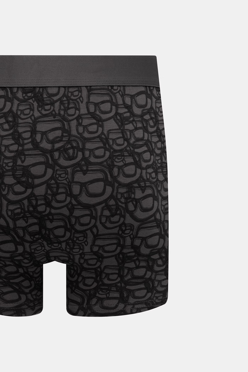 Karl Lagerfeld priliehavé boxerky pánske bavlnené s elastanom IKON 3-pak